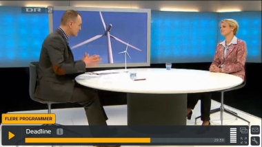 DR2 Deadline: Lykke Friis forklarer hvordan energiplanens mål skal nåes