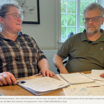 Nanna og Jens-Ole i kamp mod vindmøller – Vi føler os tvunget væk fra slægtsgården